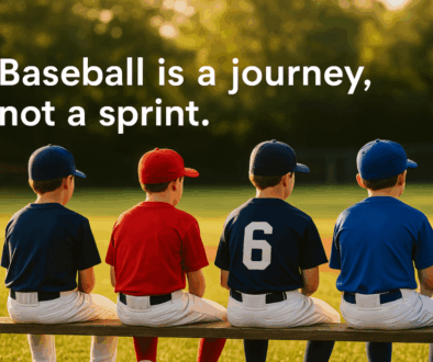 baseball is a journey not a sprint take time off