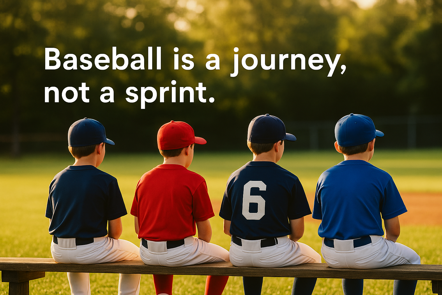 baseball is a journey not a sprint take time off