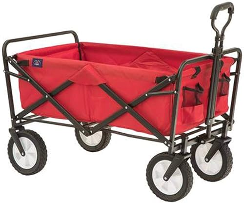 Mac Sports Heavy Duty Steel Frame Collapsible Folding Wagon