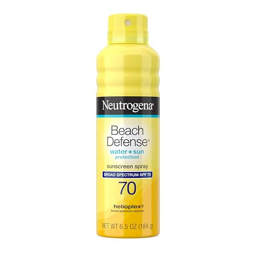 Neutrogena Beach Defense SPF 70 sunscreen spray