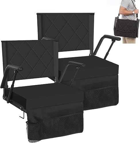 Sheenive Stadium Seats for Bleachers with Back Support