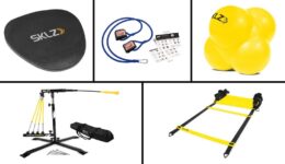 Best baseball training aids for kids: SKLZ Softhands fielding trainer, Jaeger J-Bands, SKLZ Reaction Ball, SKLZ Hurricane swing trainer and SKLZ agility ladder