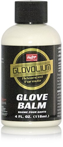 Rawlings Glovolium glove balm, 4 oz bottle for baseball glove care