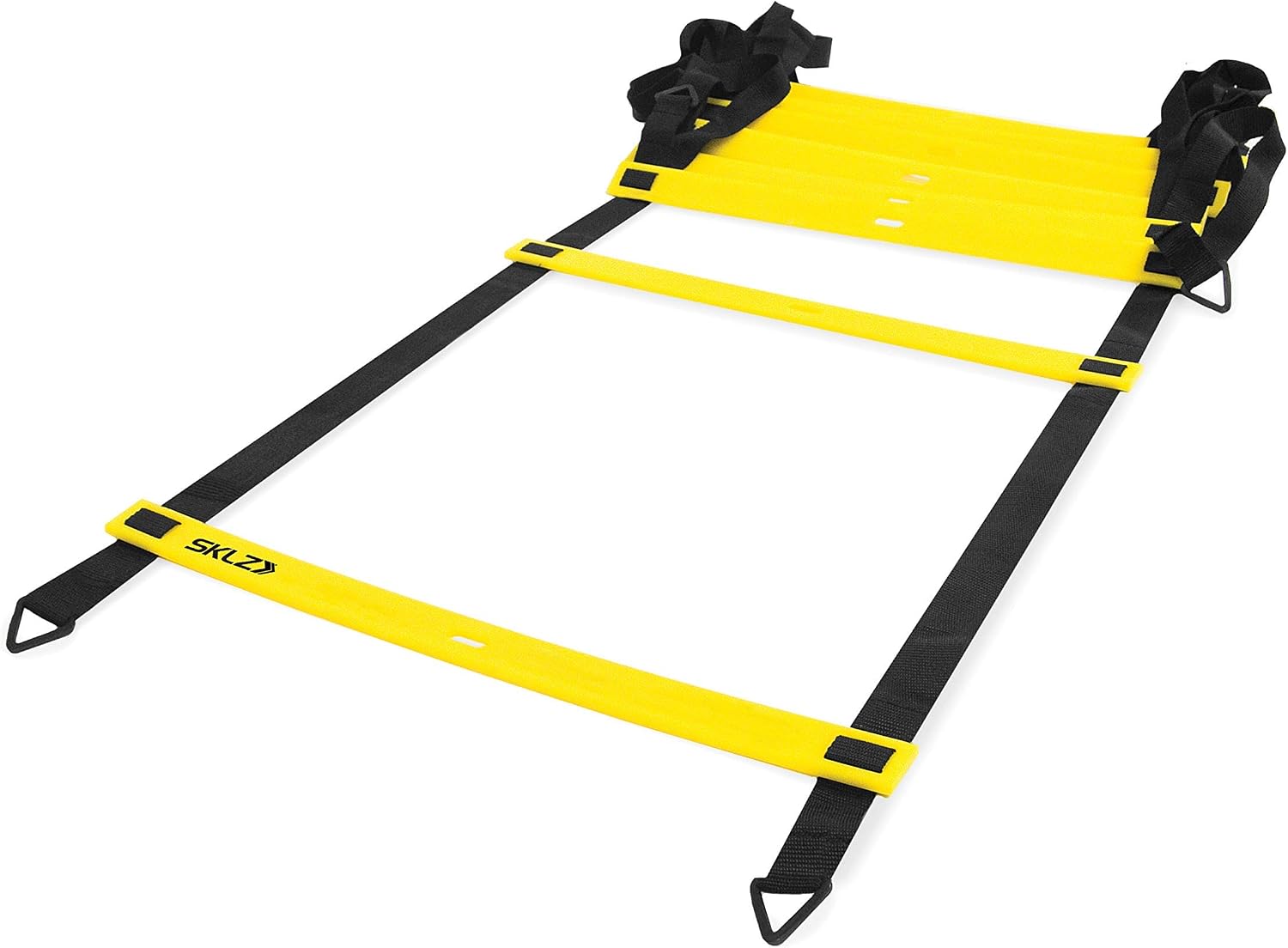 SKLZ Speed and Agility Ladder with yellow rungs and black straps